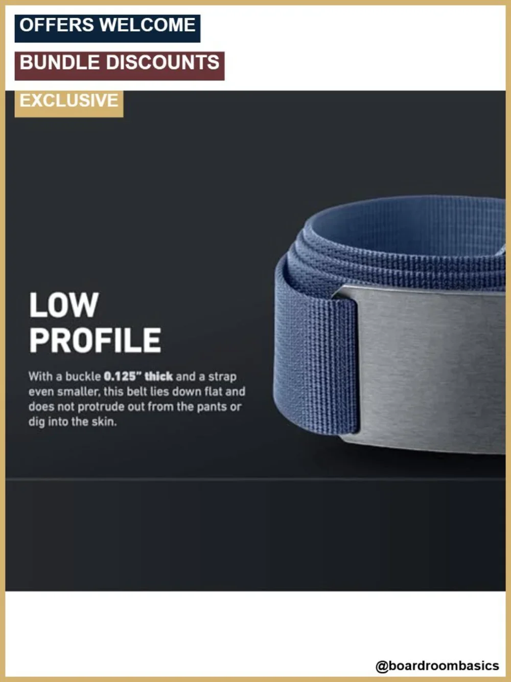 Nylon Aluminum Tactical Belt No-Hole Adjustable Men Women